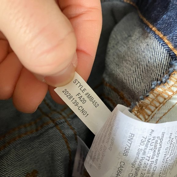 Madewell cali demi boot lockwood wash size 24 - Picture 9 of 12